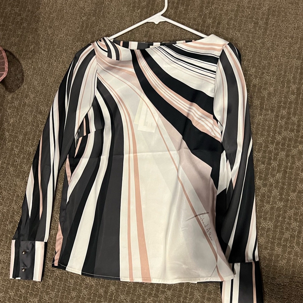 Richard Allan H&M long sleeve blouse